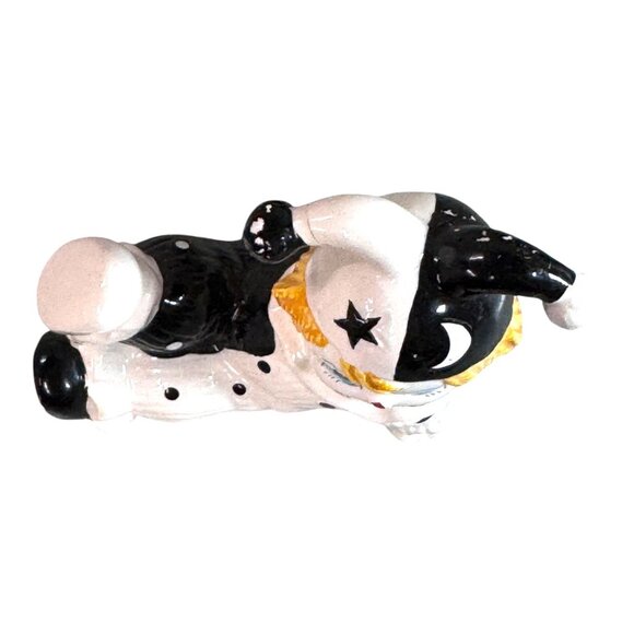 Star & Moon Harlequin Jester Piggy Bank Canada by Giftcraft Vintage 1980s Lot 2 - Picture 10 of 16